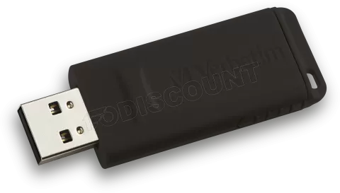 Photo de Clé USB 2.0 Verbatim Slider - 16Go (Noir)