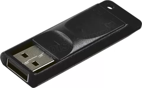 Photo de Clé USB 2.0 Verbatim Slider - 64Go (Noir)