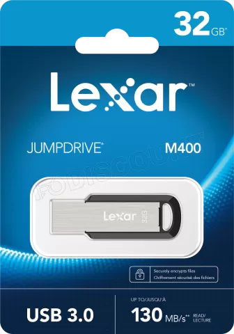 Photo de Clé USB 3.0 Lexar JumpDrive M35 - 32Go (Gris)