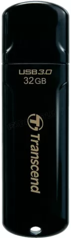 Photo de Clé USB 3.0 Transcend JetFlash 700 - 32Go (Noir)