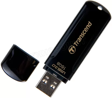 Photo de Clé USB 3.0 Transcend JF700 - 16Go (Noir)