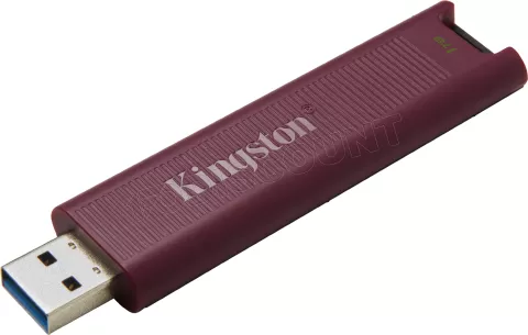 Photo de Clé USB 3.1 Kingston DataTraveler Max - 1To (Rouge)