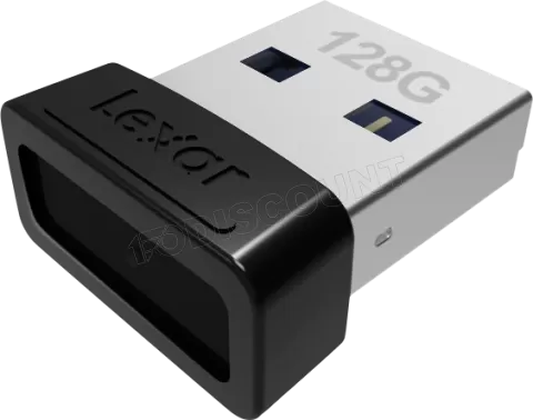 Photo de Clé USB 3.1 Lexar JumpDrive S47 - 128Go (Noir)