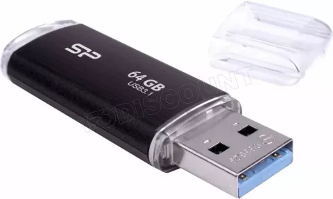 Photo de Clé USB 3.1 Silicon Power Blaze B02 - 64Go (Noir)