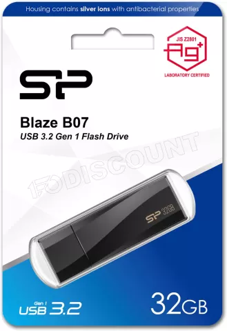 Photo de Clé USB 3.1 Silicon Power Blaze B07 - 32Go (Noir)