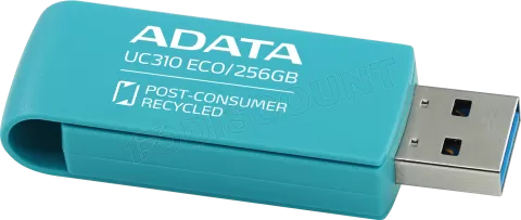 Photo de Clé USB 3.2 Adata UC310 Eco - 128Go (Bleu)