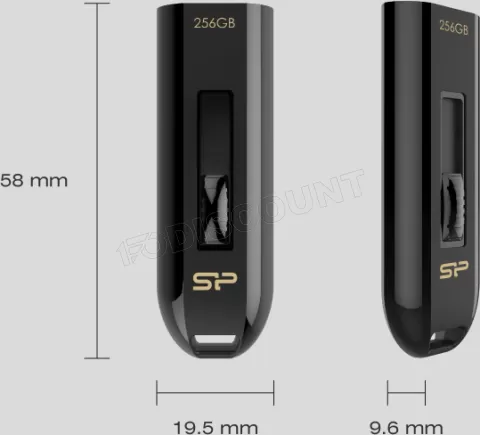 Photo de Clé USB 3.2 Silicon Power Blaze B21 - 128Go (Noir)