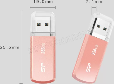 Photo de Clé USB 3.2 Silicon Power Helios 202 - 128Go (Bleu)