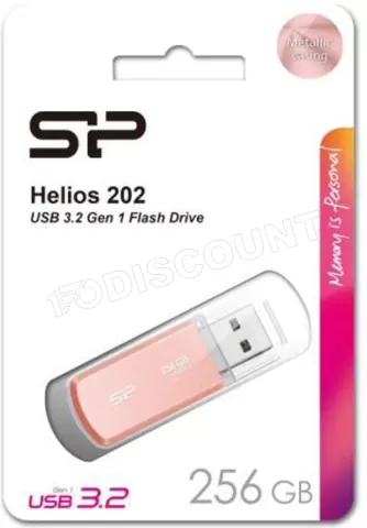 Photo de Clé USB 3.2 Silicon Power Helios 202 - 256Go (Rose)