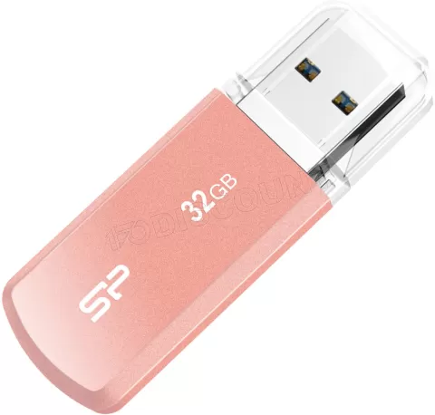 Photo de Clé USB 3.2 Silicon Power Helios 202 - 32Go (Rose)