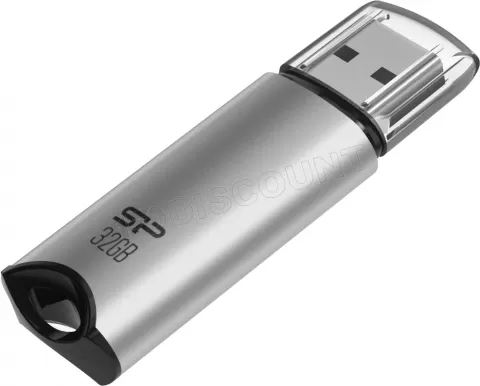 Photo de Clé USB 3.2 Silicon Power Marvel M02 - 32Go (Argent)