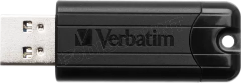 Photo de Clé USB 3.2 Verbatim PinStripe - 64Go (Noir)