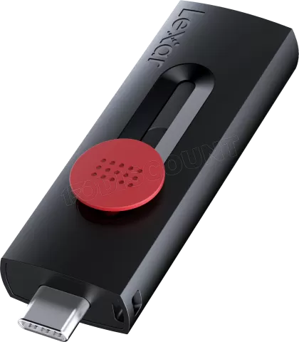 Photo de Clé USB-A/C 3.2 Lexar JumpDrive Dual Drive D300 - 128Go (Noir)