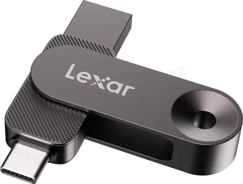 Photo de Clé USB-A/C 3.2 Lexar JumpDrive SSDual Drive D500 - 128Go (Noir)