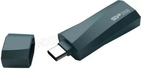 Photo de Clé USB-C 3.2 Silicon Power Mobile C07 - 64Go (Bleu)