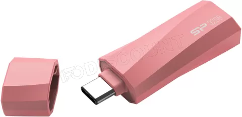 Photo de Clé USB-C 3.2 Silicon Power Mobile C07 - 64Go (Rose)