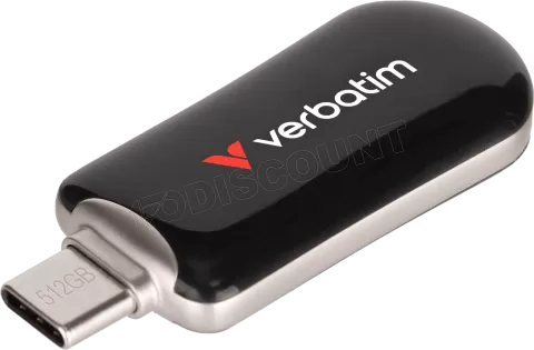 Photo de Clé USB-C 3.2 Verbatim Plectra - 256Go (Noir)