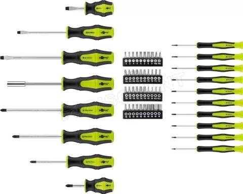 Photo de Coffret de Tournevis Goobay 58 pièces