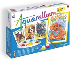 Photo de Coffret Sentosphère - Aquarellum Junior : Chiots