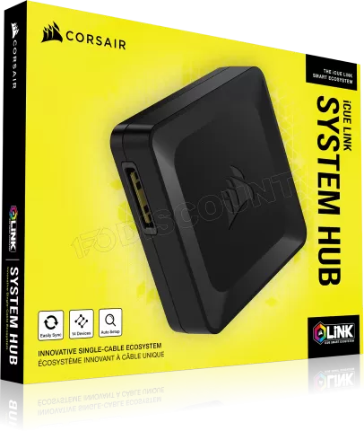 Photo de Contrôleur RGB Corsair iCue Link (Noir)