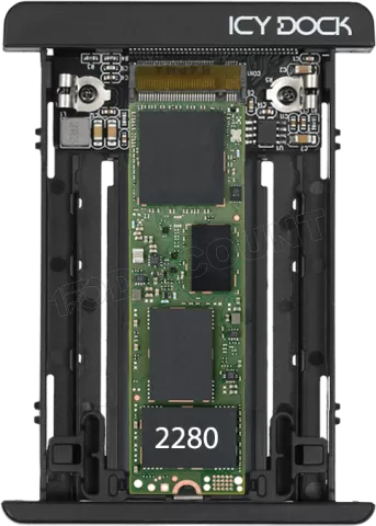 Photo de Convertisseur Icy Dock EZConvert MB705M2P-B - 1x 2,5" vers 1x M.2 NVMe PCIe 4.0