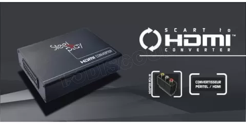 Photo de Convertisseur SteelPlay Péritel vers HDMI (Noir)