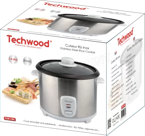 Photo de Cuiseur de riz Techwood TCR-186 1,8L