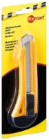 Photo de Cutter universel plastique FixPoint / Goobay 18mm (Noir/Jaune)