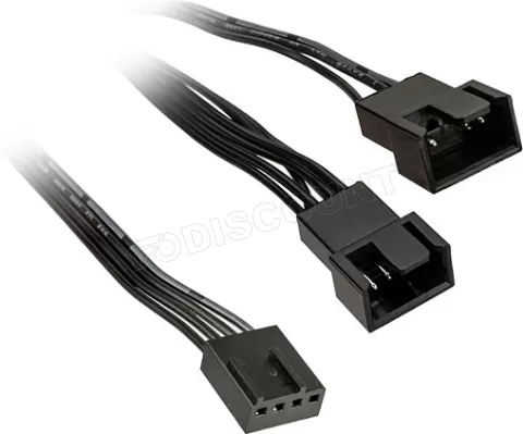 Photo de Dédoubleur d'alimentation (Y) Kolink 4 pins vers 2x 4 Pins PWM 35cm