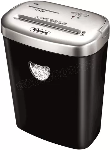 Photo de Destructeurs de documents Fellowes 53C avec panier (Gris/Noir)