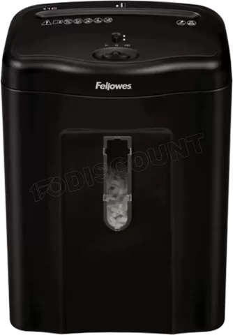 Photo de Destructeurs de documents Fellowes Powershred 11C avec panier (Noir)