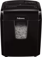 Photo de Destructeurs de documents Fellowes Powershred 8C avec panier (Noir)