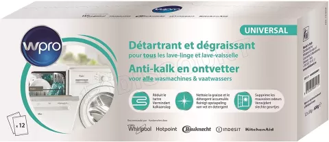 Photo de Détartrant WPro X12 pour Lave-vaisselle & lave-linge