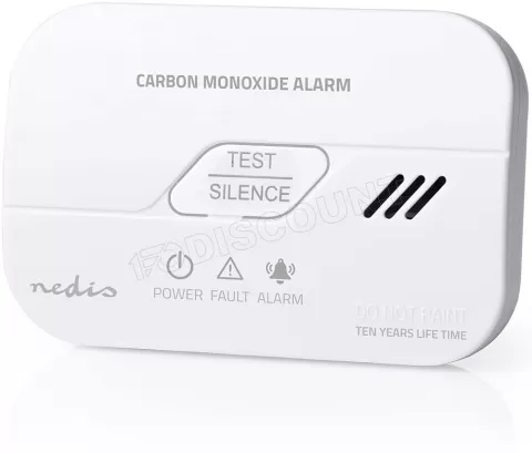 Photo de Détecteur de monoxyde de carbone Nedis DTCTCO30WT (Blanc)