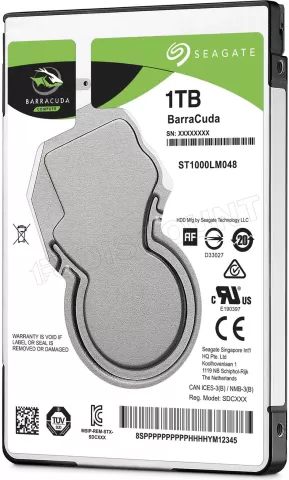 Photo de Disque Dur 2,5" Seagate BarraCuda 1To  - S-ATA