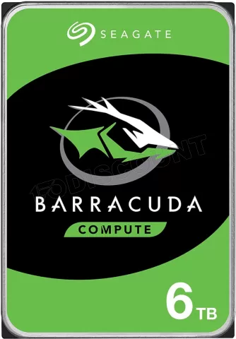 Photo de Disque Dur 3,5" Seagate BarraCuda 6To  - S-ATA