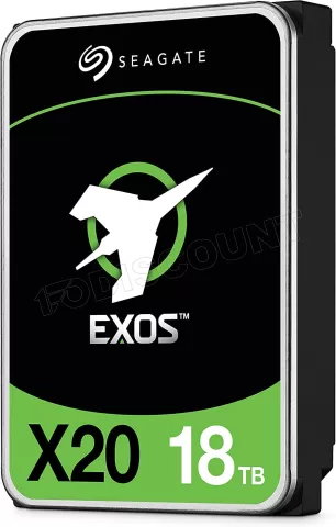 Photo de Disque Dur 3,5" Seagate Exos X20 18To  - S-ATA