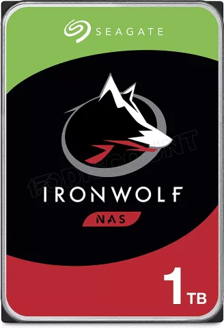 Photo de Disque Dur 3,5" Seagate IronWolf 1To  - S-ATA