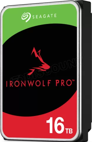Photo de Disque Dur 3,5" Seagate IronWolf Pro 16To - S-ATA
