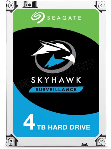 Photo de Disque Dur 3,5" Seagate Skyhawk 4To  CMR - S-ATA