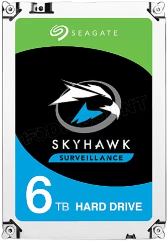 Photo de Disque Dur 3,5" Seagate SkyHawk 6To  - S-ATA