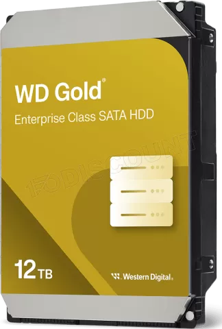 Photo de Disque Dur 3,5" Western Digital Gold Enterprise 12To - S-ATA
