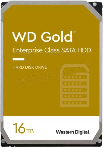 Photo de Disque Dur 3,5" Western Digital Gold Enterprise 16To  - S-ATA