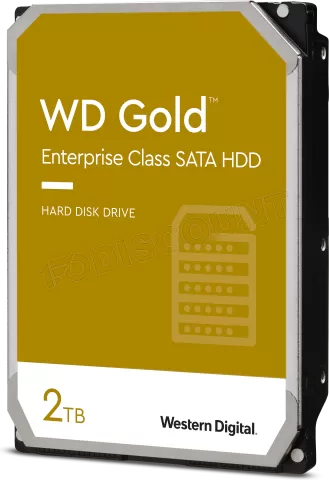Photo de Disque Dur 3,5" Western Digital Gold Enterprise 2To  - S-ATA
