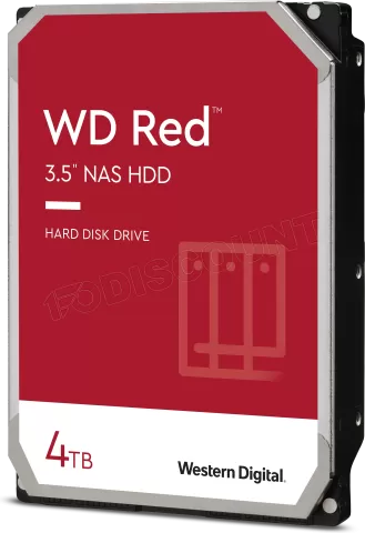 Photo de Disque Dur 3,5" Western Digital Red 4To  - S-ATA