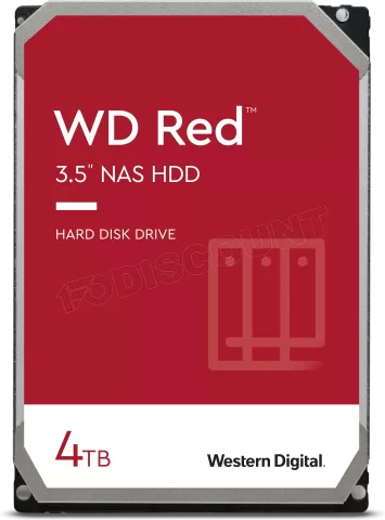 Photo de Disque Dur 3,5" Western Digital Red 4To  - S-ATA