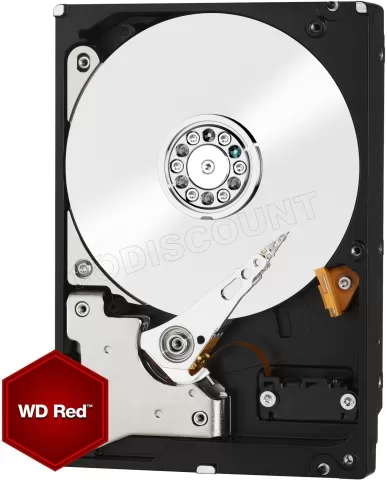 Photo de Disque Dur 3,5" Western Digital Red Plus 10To  - S-ATA 3,5"