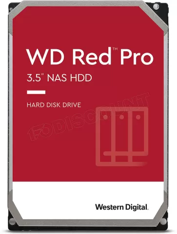 Photo de Disque Dur 3,5" Western Digital Red Pro 6To  - S-ATA