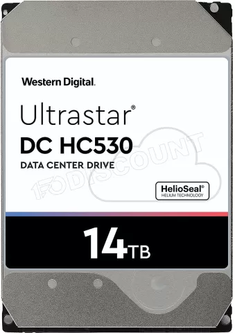 Photo de Disque Dur 3,5" Western Digital Ultrastar DC HC530 14To  - S-ATA