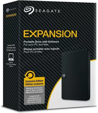 Photo de Disque Dur externe Seagate Expansion Portable - 1To  (Noir)